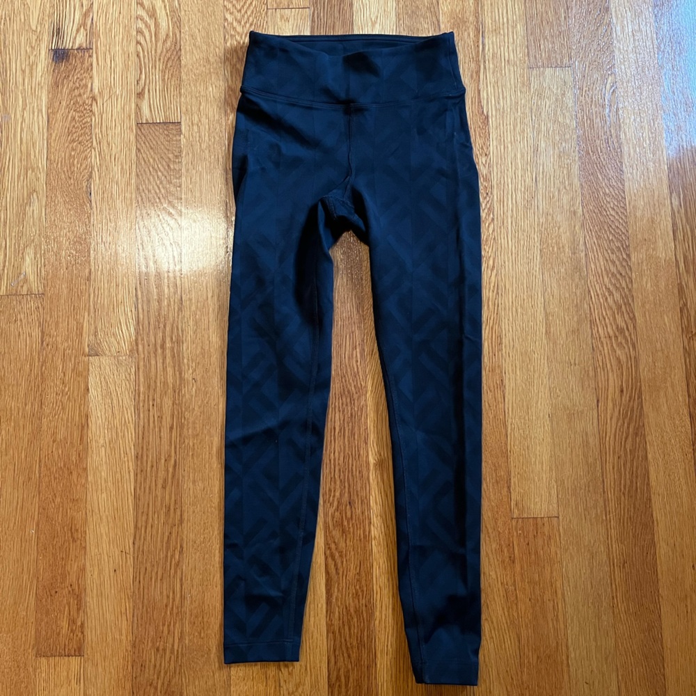 Koral Drive High Rise Legging Black Geometric Print